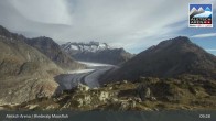 Archiv Foto Webcam View Riederalp Moosfluh 08:00