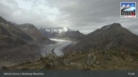 Archiv Foto Webcam View Riederalp Moosfluh 14:00
