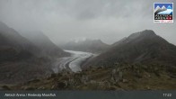 Archiv Foto Webcam View Riederalp Moosfluh 16:00