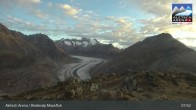 Archiv Foto Webcam View Riederalp Moosfluh 07:00