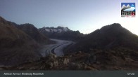 Archiv Foto Webcam View Riederalp Moosfluh 06:00