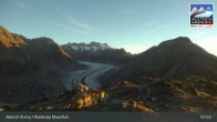 Archiv Foto Webcam View Riederalp Moosfluh 07:00