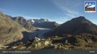 Archiv Foto Webcam View Riederalp Moosfluh 08:00
