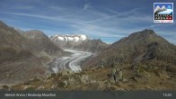 Archiv Foto Webcam View Riederalp Moosfluh 12:00