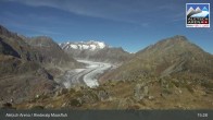 Archiv Foto Webcam View Riederalp Moosfluh 14:00