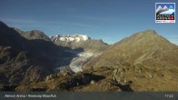 Archiv Foto Webcam View Riederalp Moosfluh 16:00