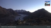 Archiv Foto Webcam View Riederalp Moosfluh 06:00