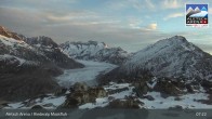 Archiv Foto Webcam View Riederalp Moosfluh 06:00