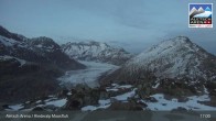 Archiv Foto Webcam View Riederalp Moosfluh 04:00