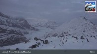 Archiv Foto Webcam View Riederalp Moosfluh 02:00