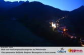 Archived image Webcam Welschnofen: Hotel Berghaus Rosengarten 22:00