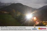 Archived image Webcam Welschnofen: Hotel Berghaus Rosengarten 03:00