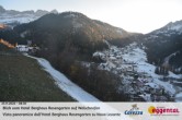 Archived image Webcam Welschnofen: Hotel Berghaus Rosengarten 07:00