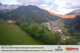 Archiv Foto Webcam Welschnofen: Berghaus Rosengarten 19:00
