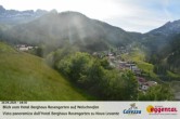 Archived image Webcam Welschnofen: Hotel Berghaus Rosengarten 07:00