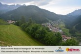 Archived image Webcam Welschnofen: Hotel Berghaus Rosengarten 05:00