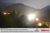 Archiv Foto Webcam Welschnofen: Berghaus Rosengarten 23:00