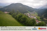 Archived image Webcam Welschnofen: Hotel Berghaus Rosengarten 05:00
