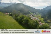 Archived image Webcam Welschnofen: Hotel Berghaus Rosengarten 09:00