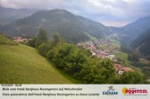 Archived image Webcam Welschnofen: Hotel Berghaus Rosengarten 05:00