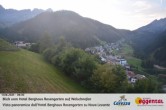 Archived image Webcam Welschnofen: Hotel Berghaus Rosengarten 05:00