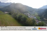 Archived image Webcam Welschnofen: Hotel Berghaus Rosengarten 07:00