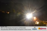 Archived image Webcam Welschnofen: Hotel Berghaus Rosengarten 23:00