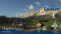 Archived image Webcam Carezza - Valley 18:00