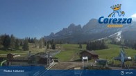 Archiv Foto Webcam Carezza - Tal 08:00