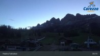 Archiv Foto Webcam Carezza - Tal 04:00