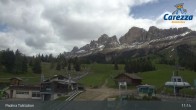 Archiv Foto Webcam Carezza - Tal 10:00