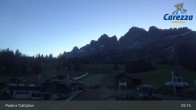 Archived image Webcam Carezza - Valley 04:00