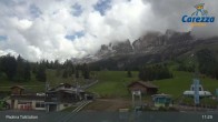 Archived image Webcam Carezza - Valley 10:00