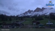 Archiv Foto Webcam Carezza - Tal 04:00