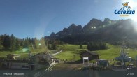 Archiv Foto Webcam Carezza - Tal 07:00