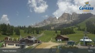 Archiv Foto Webcam Carezza - Tal 13:00