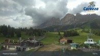 Archived image Webcam Carezza - Valley 18:00