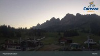 Archiv Foto Webcam Carezza - Tal 04:00