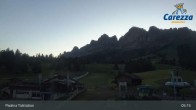 Archiv Foto Webcam Carezza - Tal 04:00