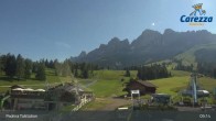 Archived image Webcam Carezza - Valley 08:00