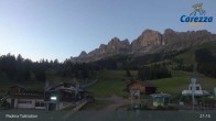 Archiv Foto Webcam Carezza - Tal 02:00