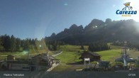 Archiv Foto Webcam Carezza - Tal 07:00