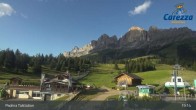 Archiv Foto Webcam Carezza - Tal 18:00