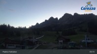 Archiv Foto Webcam Carezza - Tal 04:00