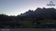 Archiv Foto Webcam Carezza - Tal 04:00