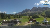 Archiv Foto Webcam Carezza - Tal 10:00