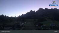 Archiv Foto Webcam Carezza - Tal 04:00