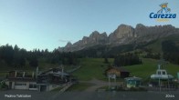 Archiv Foto Webcam Carezza - Tal 02:00