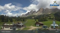 Archiv Foto Webcam Carezza - Tal 12:00