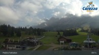 Archiv Foto Webcam Carezza - Tal 08:00
